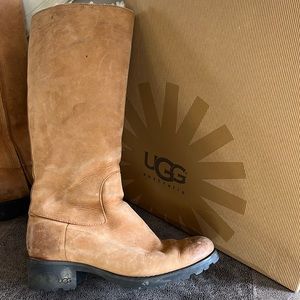 Ugg Sherpa lined knee boot!  Size 7